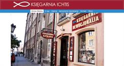 Desktop Screenshot of ksiegarniaichtis.pl